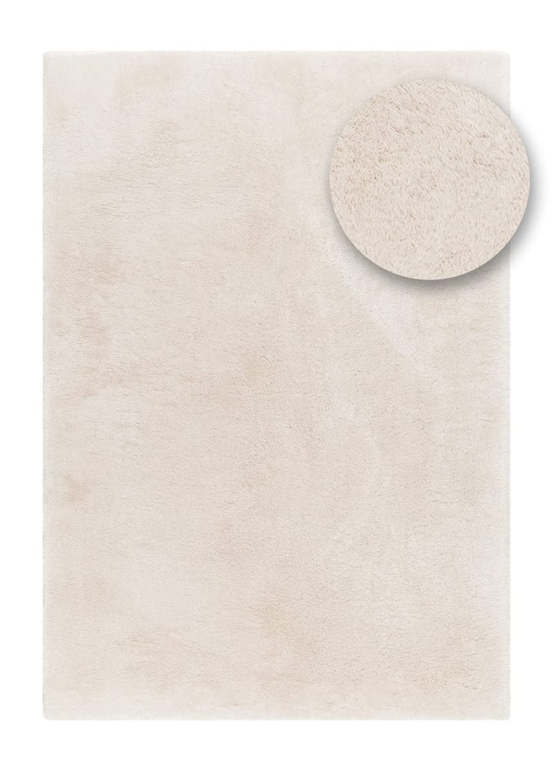 Konekudottu matto KM Home Novelle 140x200 Creme - Kerma - Kodintekstiilit & matot - Matto - Moderni matto - Nukkamatto