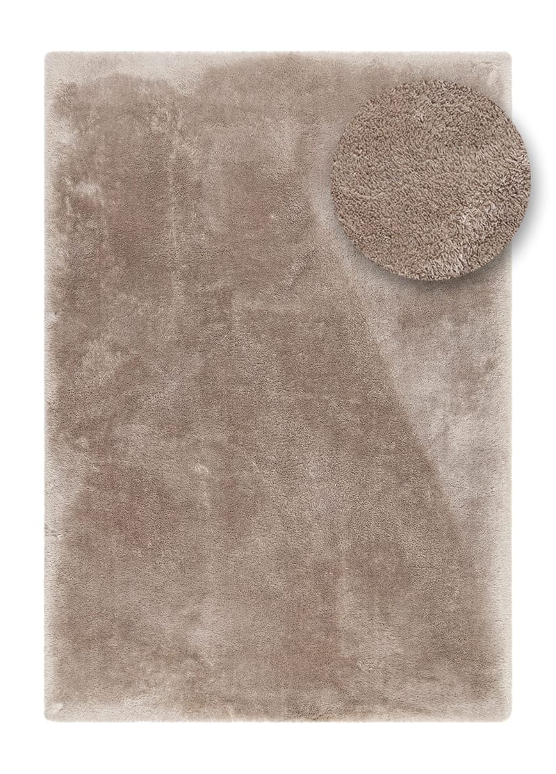 Konekudottu matto KM Home Novelle 140x200 Harmaa - Harmaa - Kodintekstiilit & matot - Matto - Moderni matto - Nukkamatto