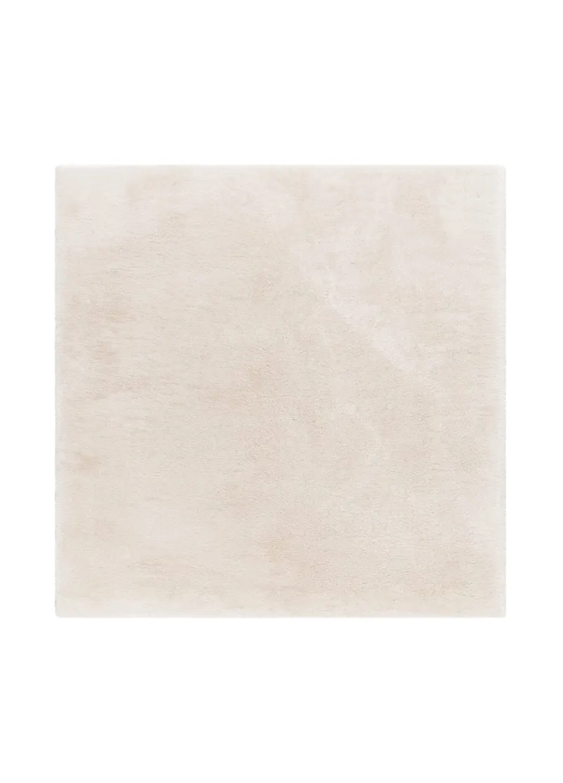 Konekudottu matto KM Home Novelle NELIÖ 200x200 Creme, Creme