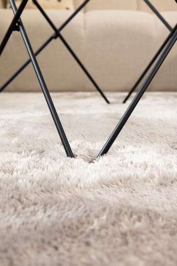 Konekudottu matto KM Home Novelle NELIÖ 200x200 Harmaa - Harmaa - Kodintekstiilit & matot - Matto - Moderni matto - Nukkamatto