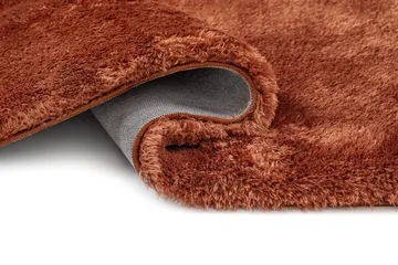 Konekudottu matto KM Home Novelle NELIÖ 200x200 Kupari - Kupari - Kodintekstiilit & matot - Matto - Moderni matto - Nukkamatto