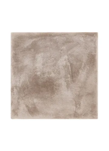 Konekudottu matto KM Home Novelle NELIÖ 240x240 Pellava