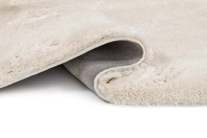 Konekudottu matto KM Home Novelle PYÖREÄ 120x120 Creme - Creme - Kodintekstiilit & matot - Matto - Moderni matto - Nukkamatto