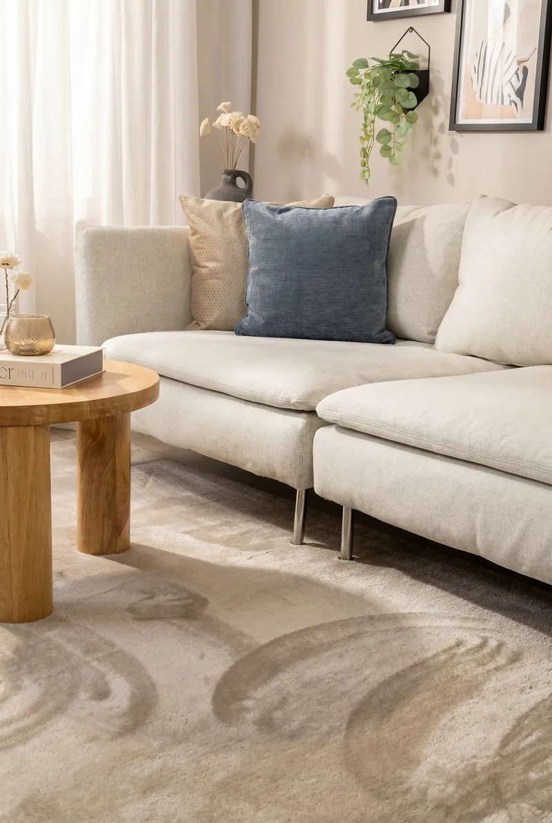Konekudottu matto KM Home Tender 200x290 Greige - Greige - Kodintekstiilit & matot - Matto - Moderni matto - Wilton-matto