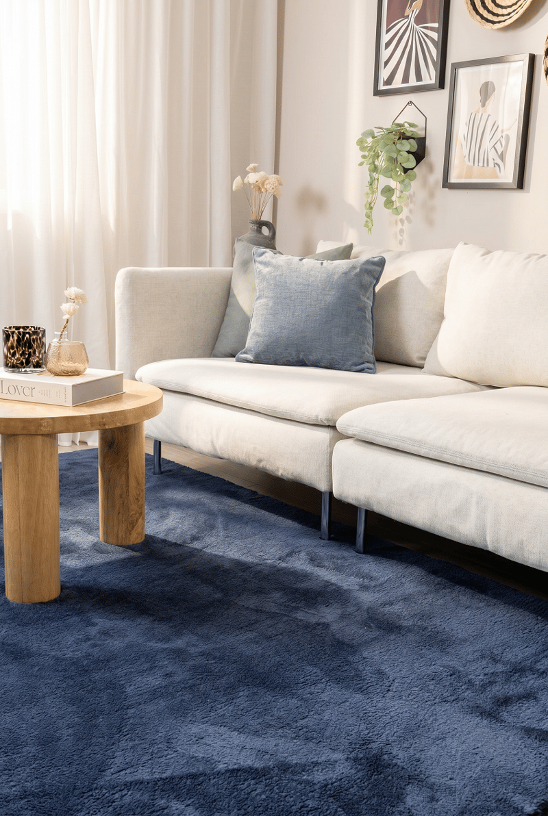 Konekudottu matto KM Home Tender 200x290 Sininen - Sininen - Kodintekstiilit & matot - Matto - Moderni matto - Wilton-matto