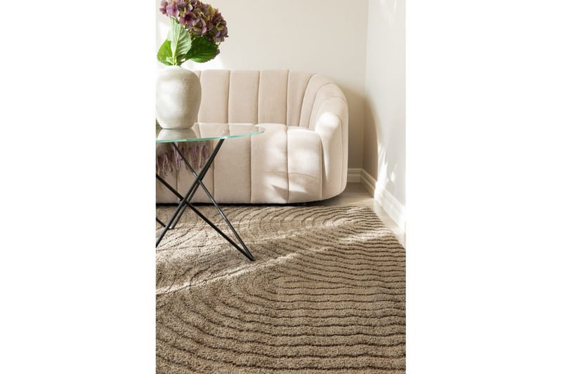 Koneneulottu matto Genova Zen - 200x290 cm, Mokka - Kodintekstiilit & matot - Matto - Moderni matto - Wilton-matto