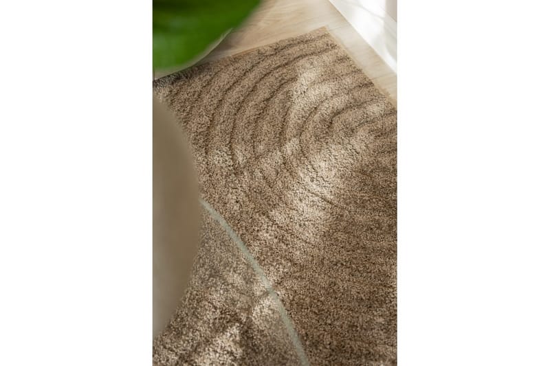 Koneneulottu matto Genova Zen - 80x250 cm, Mokka - Kodintekstiilit & matot - Matto - Moderni matto - Wilton-matto