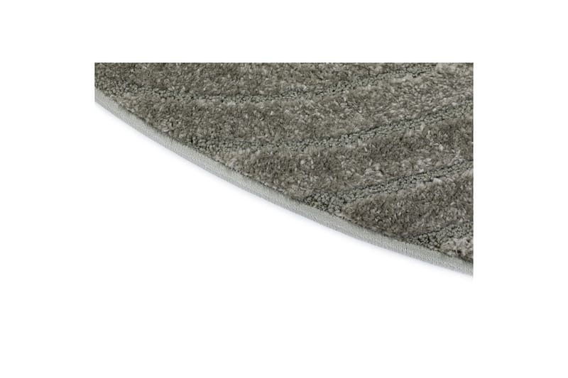 Koneneulottu matto Genova Zen Pyöreä - 200x200 cm, Vihreä - Kodintekstiilit & matot - Matto - Moderni matto - Wilton-matto