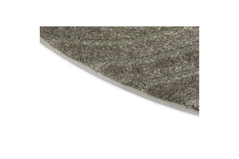 Koneneulottu matto Genova Zen Pyöreä - 120x120 cm, Vihreä - Kodintekstiilit & matot - Matto - Moderni matto - Wilton-matto