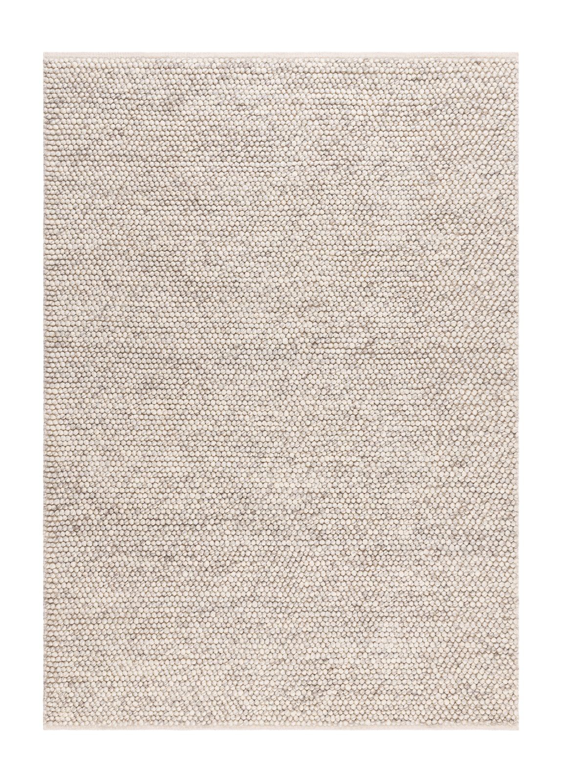 Käsinkudottu matto KM Home Bubble 140x200 cm IvoryMelange - ivory meleerattu