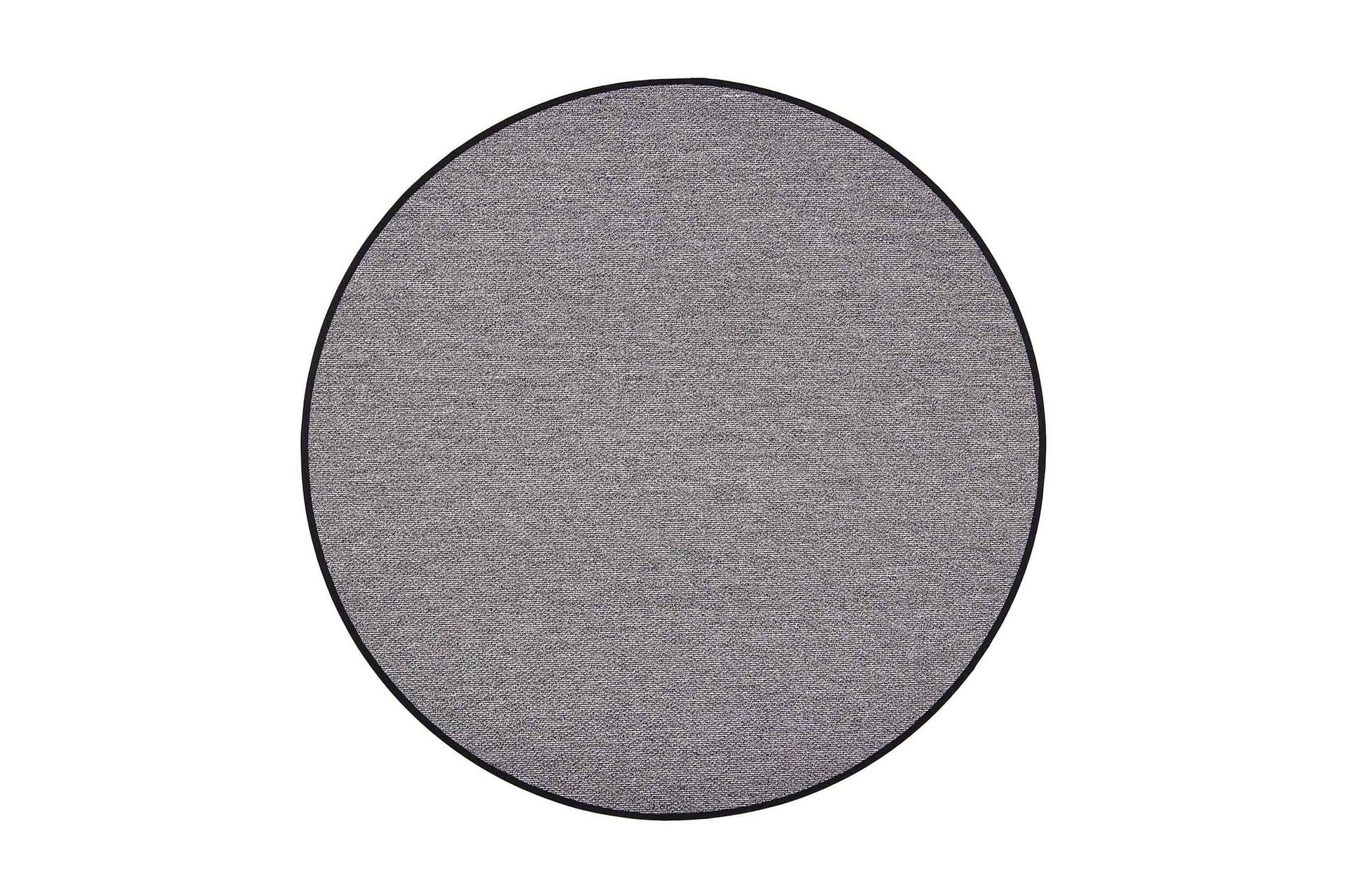 Matto Aho Pyöreä 133 cm Musta - VM Carpet