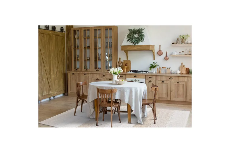 Lankamatto Båstad - 160x230 cm, Kerma - Kodintekstiilit & matot - Matto - Moderni matto - Puuvillamatto