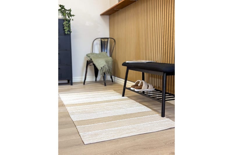 Lankamatto Båstad - 75x150 cm, Luonto - Kodintekstiilit & matot - Matto - Moderni matto - Puuvillamatto