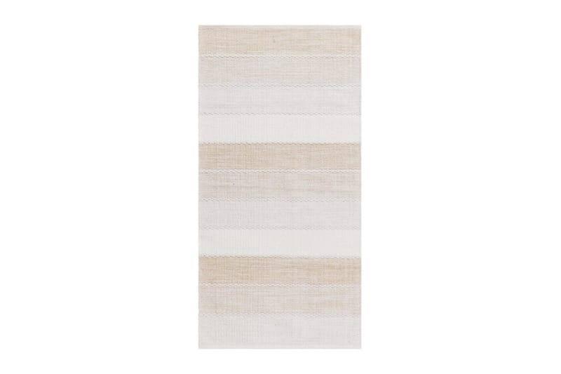 Lankamatto Båstad - 75x280 cm, Kerma - Kodintekstiilit & matot - Matto - Moderni matto - Puuvillamatto