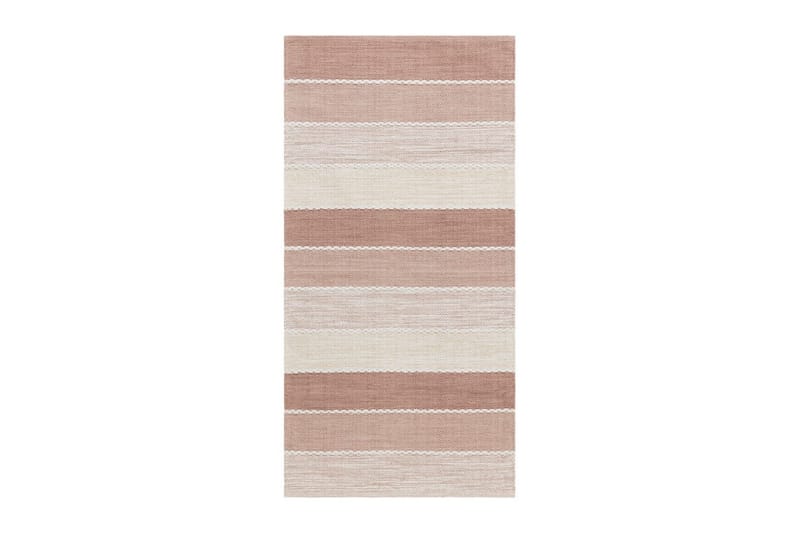 Lankamatto Båstad - 75x280 cm, Vanharosa - Kodintekstiilit & matot - Matto - Moderni matto - Puuvillamatto