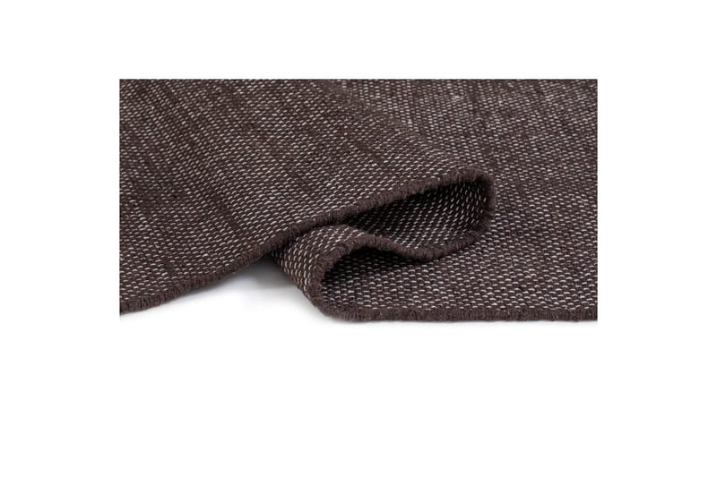 Lankamatto Line - 130x190 cm, Suklaa - Kodintekstiilit & matot - Matto - Moderni matto - Puuvillamatto