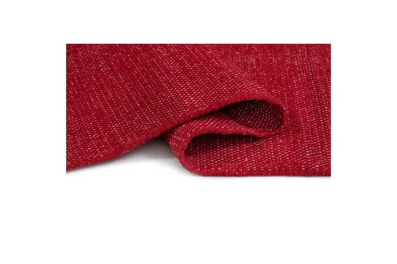 Lankamatto Line - 130x190 cm, Punainen - Kodintekstiilit & matot - Matto - Moderni matto - Puuvillamatto