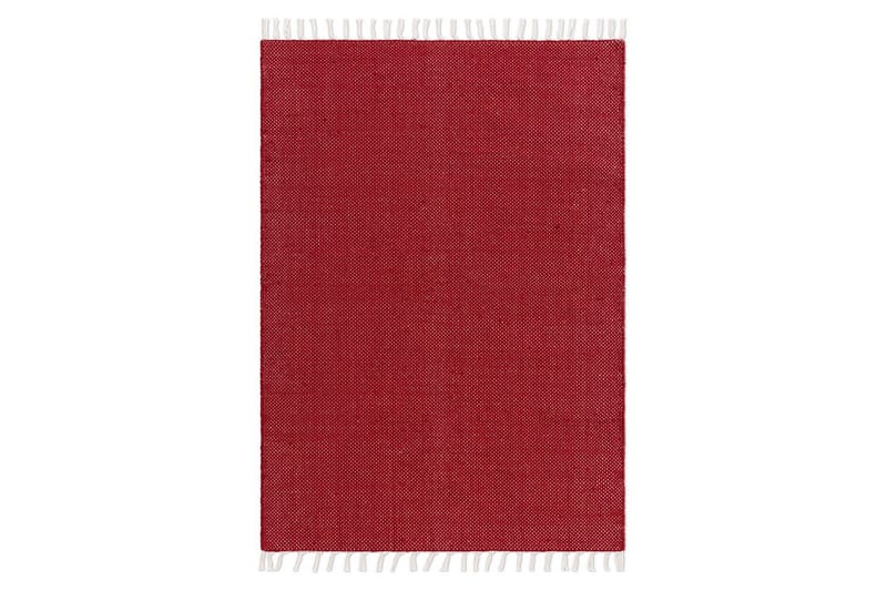 Lankamatto Line - 130x190 cm, Punainen - Kodintekstiilit & matot - Matto - Moderni matto - Puuvillamatto