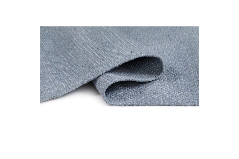 Lankamatto Line - 160x230 cm, Kyyhkynsininen - Kodintekstiilit & matot - Matto - Moderni matto - Puuvillamatto