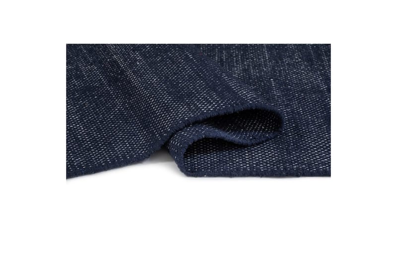 Lankamatto Line - 160x230 cm, Laivastonsininen - Kodintekstiilit & matot - Matto - Moderni matto - Puuvillamatto