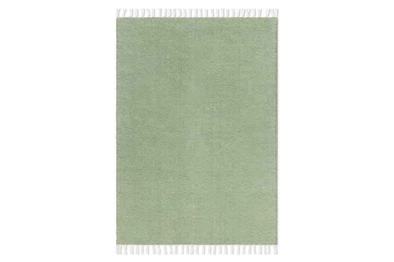 Lankamatto Line - 160x230 cm, Vihreä - Kodintekstiilit & matot - Matto - Moderni matto - Puuvillamatto