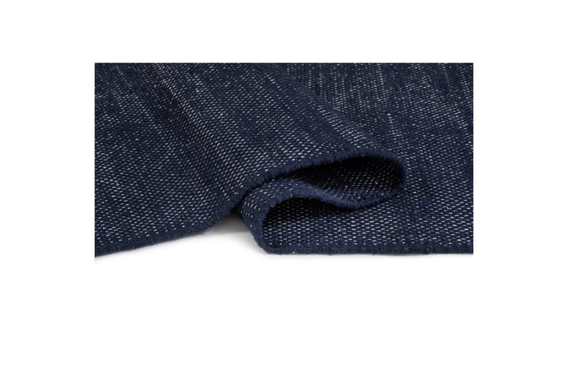 Lankamatto Line - 200x300 cm, Laivastonsininen - Kodintekstiilit & matot - Matto - Moderni matto - Puuvillamatto