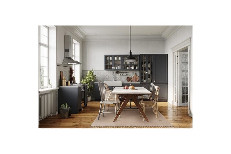 Lankamatto Line - 200x300 cm, Pellava - Kodintekstiilit & matot - Matto - Moderni matto - Puuvillamatto