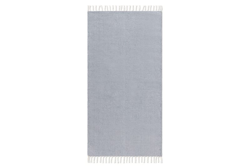 Lankamatto Line - 75x220 cm, Kyyhkynsininen - Kodintekstiilit & matot - Matto - Moderni matto - Puuvillamatto