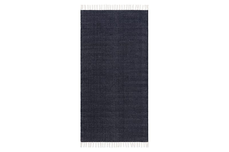 Lankamatto Line - 75x220 cm, Laivastonsininen - Kodintekstiilit & matot - Matto - Moderni matto - Puuvillamatto