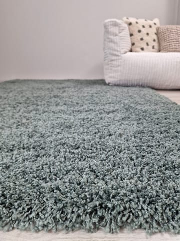 Lounge käytävämatto 80x250 cm suorakaide - Vihreä - Kodintekstiilit & matot - Matto - Moderni matto - Nukkamatto