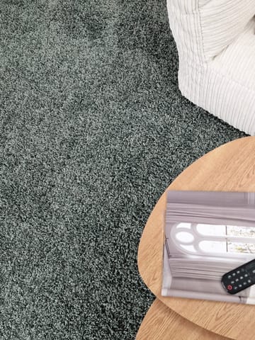 Lounge käytävämatto 80x250 cm suorakaide - Vihreä - Kodintekstiilit & matot - Matto - Moderni matto - Nukkamatto