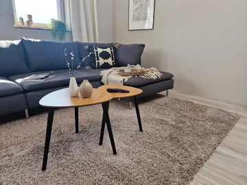 Lounge nukkamatto 160x230 cm suorakaide - Pellava - Kodintekstiilit & matot - Matto - Moderni matto - Nukkamatto