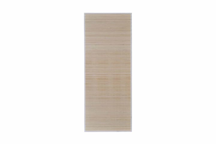 Luonnollinen Suorakaide Bambumatto 150 x 200 cm - Beige - Sisalmatto - Juuttimatto & Hamppumatto