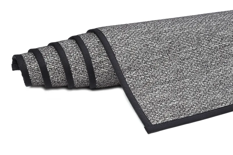 Matto Aho 133x200 cm Musta - VM Carpet - Kodintekstiilit & matot - Matto - Moderni matto - Villamatto