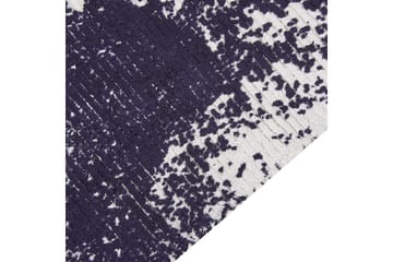 Matto Akarsu - Violetti, valkoinen, 160x230 cm - Kodintekstiilit & matot - Matto - Moderni matto - Viskoosimatto & keinosilkkimatto