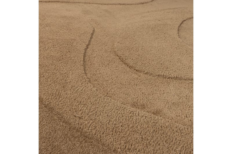 Matto Alya - Vaaleanruskea - Kodintekstiilit & matot - Matto - Moderni matto - Villamatto