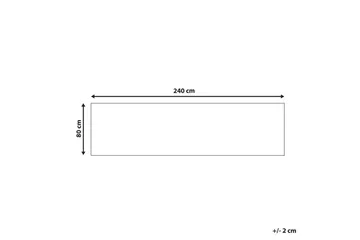 Matto Aritas - 80x240 cm - Kodintekstiilit & matot - Matto - Moderni matto - Käytävämatto