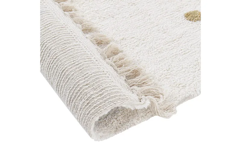 Matto Astaf - Valkoinen - Kodintekstiilit & matot - Matto - Moderni matto - Puuvillamatto