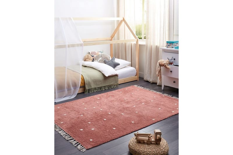 Matto Astaf - Punainen - Kodintekstiilit & matot - Matto - Moderni matto - Puuvillamatto