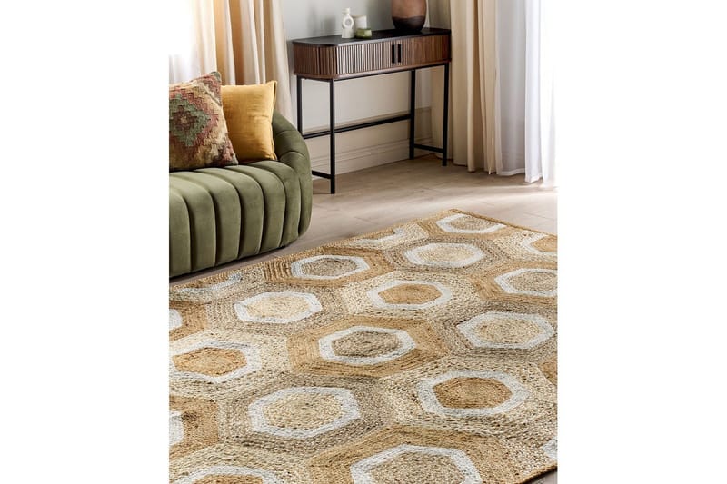 Matto Basoren - 200x300 cm - Kodintekstiilit & matot - Matto - Moderni matto - Juuttimatto & Hamppumatto