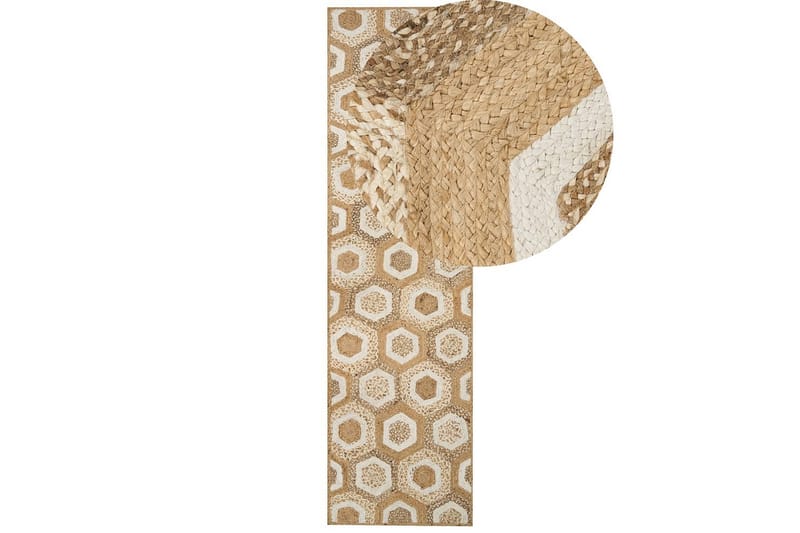 Matto Basoren - 80x300 cm - Kodintekstiilit & matot - Matto - Moderni matto - Juuttimatto & Hamppumatto