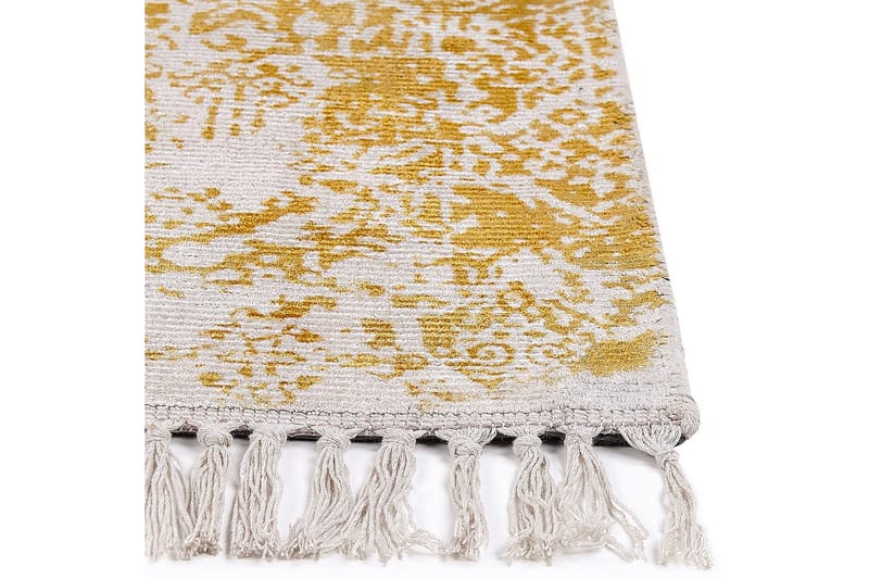 Matto Boyali - Beige, Keltainen, 140x200 cm - Kodintekstiilit & matot - Matto - Moderni matto - Viskoosimatto & keinosilkkimatto