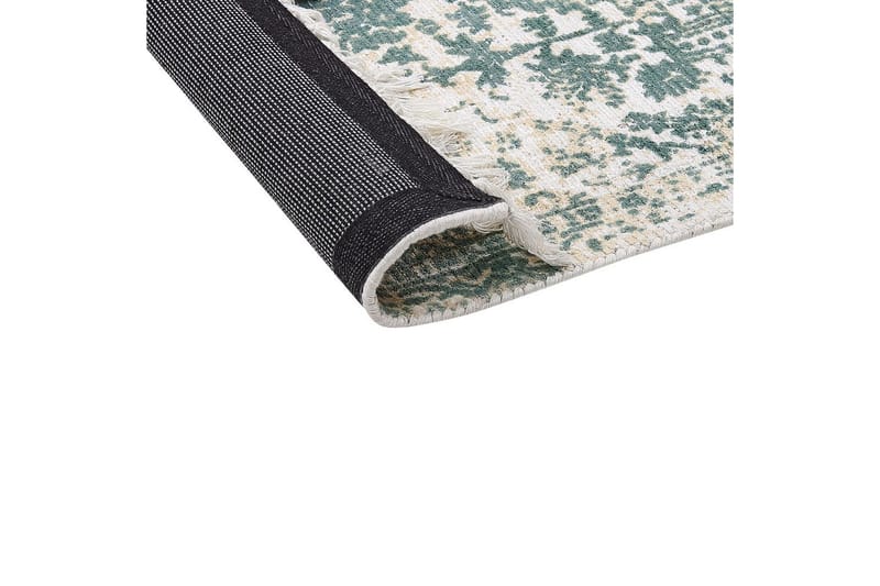 Matto Boyali - Beige, Vihreä, 80x150 cm - Kodintekstiilit & matot - Matto - Moderni matto - Viskoosimatto & keinosilkkimatto