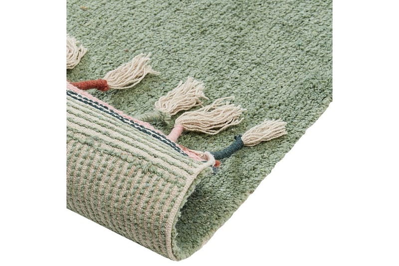 Matto Caparli - Vihreä - Kodintekstiilit & matot - Matto - Moderni matto - Puuvillamatto