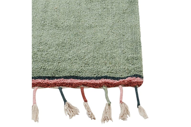 Matto Caparli - Vihreä - Kodintekstiilit & matot - Matto - Moderni matto - Puuvillamatto