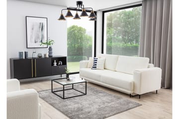 Matto Codrila suorakulmainen 180x120 cm - Harmaa - Kodintekstiilit & matot - Matto - Moderni matto - Wilton-matto