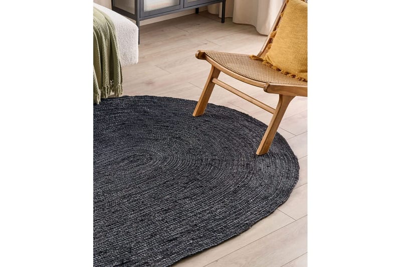 Matto Demirci - Musta - Kodintekstiilit & matot - Matto - Moderni matto - Juuttimatto & Hamppumatto