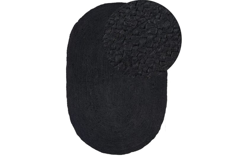 Matto Demirci - Musta - Kodintekstiilit & matot - Matto - Moderni matto - Juuttimatto & Hamppumatto