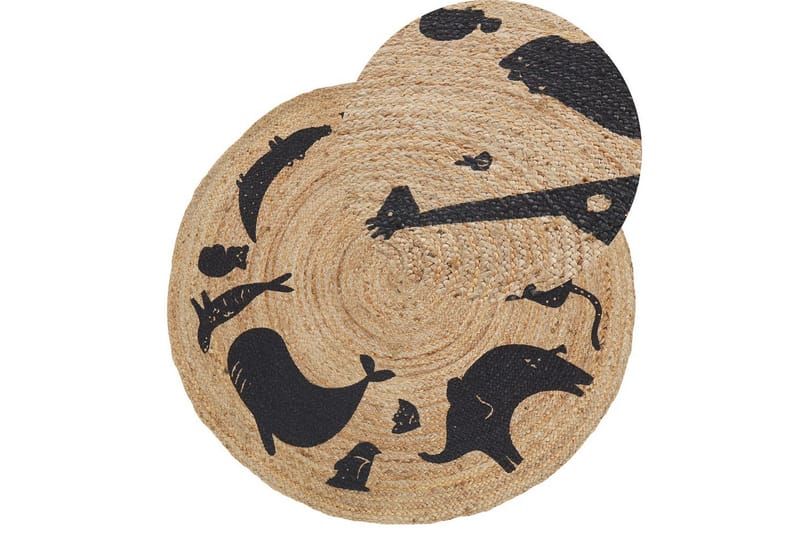 Matto Earth - Kodintekstiilit & matot - Matto - Moderni matto - Juuttimatto & Hamppumatto