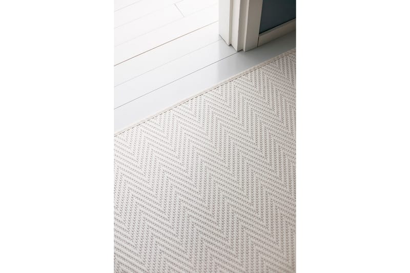 Matto Elsa Pyöreä 133 cm Valkoinen - VM Carpet - Kodintekstiilit & matot - Matto - Moderni matto - Villamatto